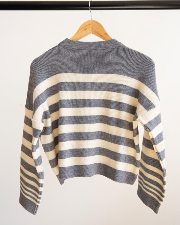 SWEATER RAYADO TEJIDO - Imagen 11