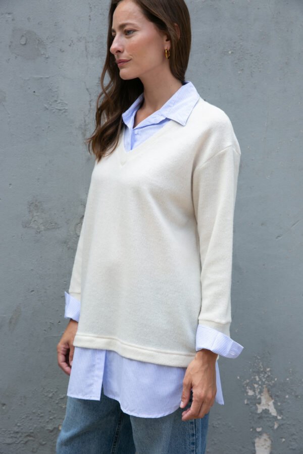 SWEATER CAMISA  SERENA - Imagen 7