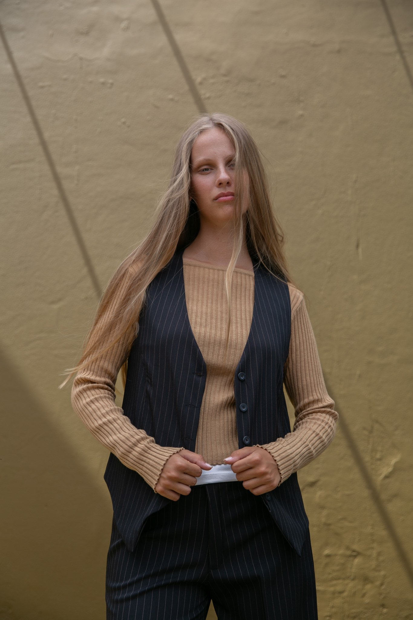 CHALECO GRANADA RAYADO