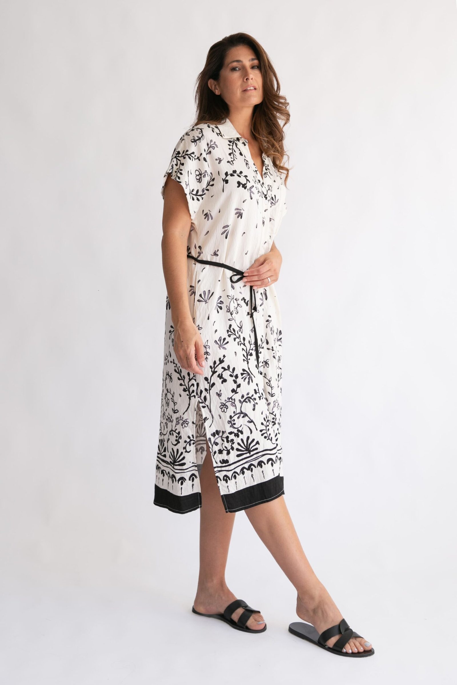 VESTIDO ADELA  ESTAMPADO